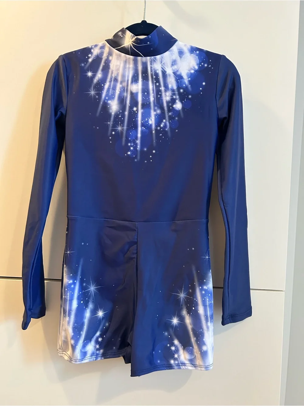 Alexandra Magical Moment Navy Blue Sparkle Leotard -Size 10